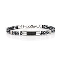 Armband Amen Herr Acciaio uomo in Stahl Cristallo ACBR1005 - ACBR1005
